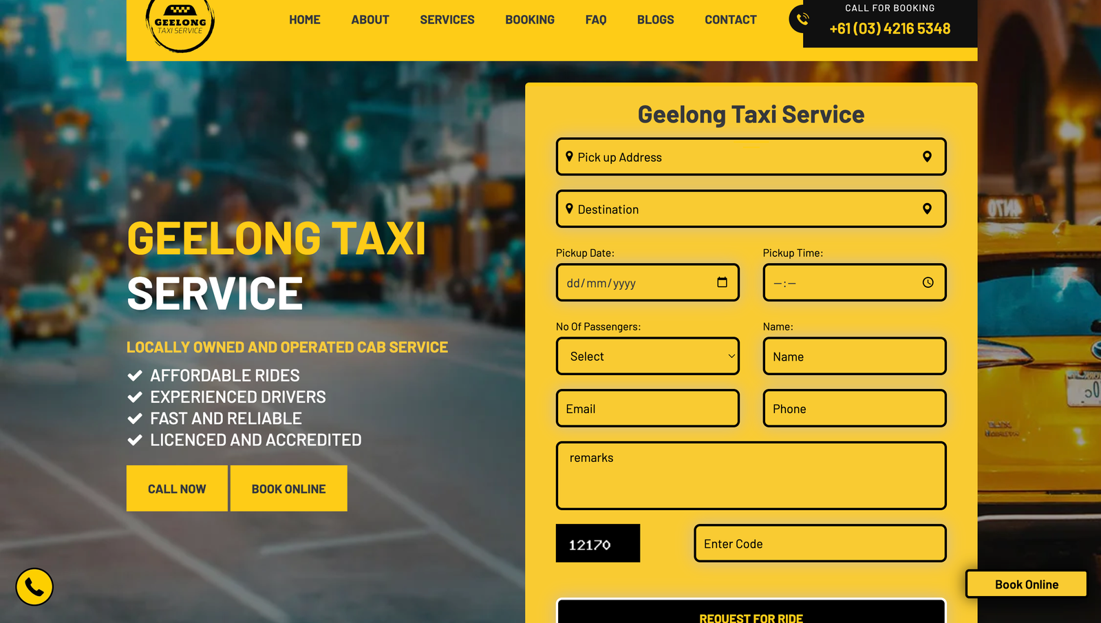 Geelong taxi services 